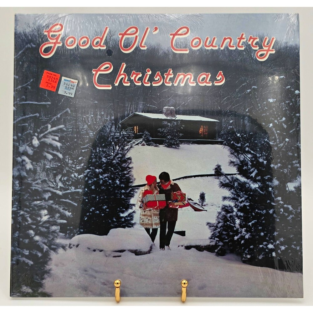 SEALED Various - Good Ol' Country Christmas 12" Black Vinyl LP Heartland Records